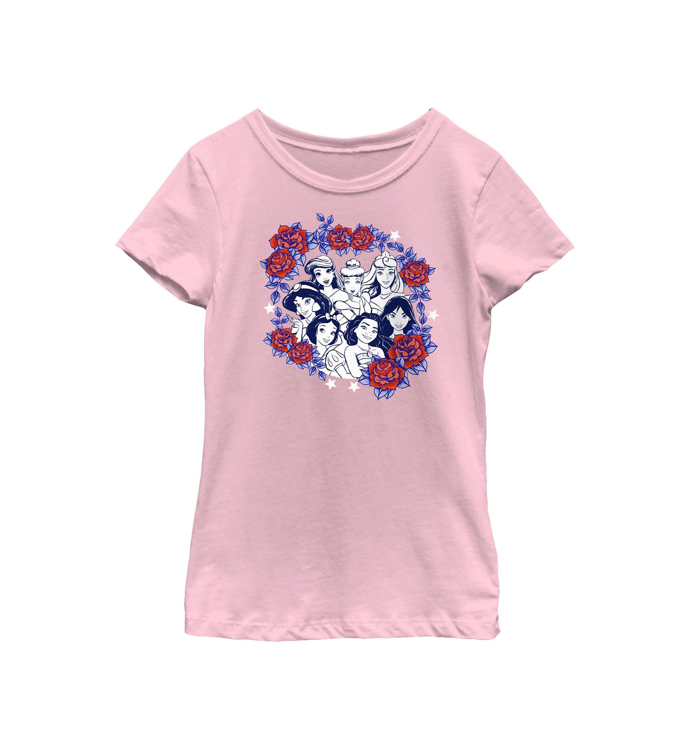 Rose Badge Graphic T-Shirt