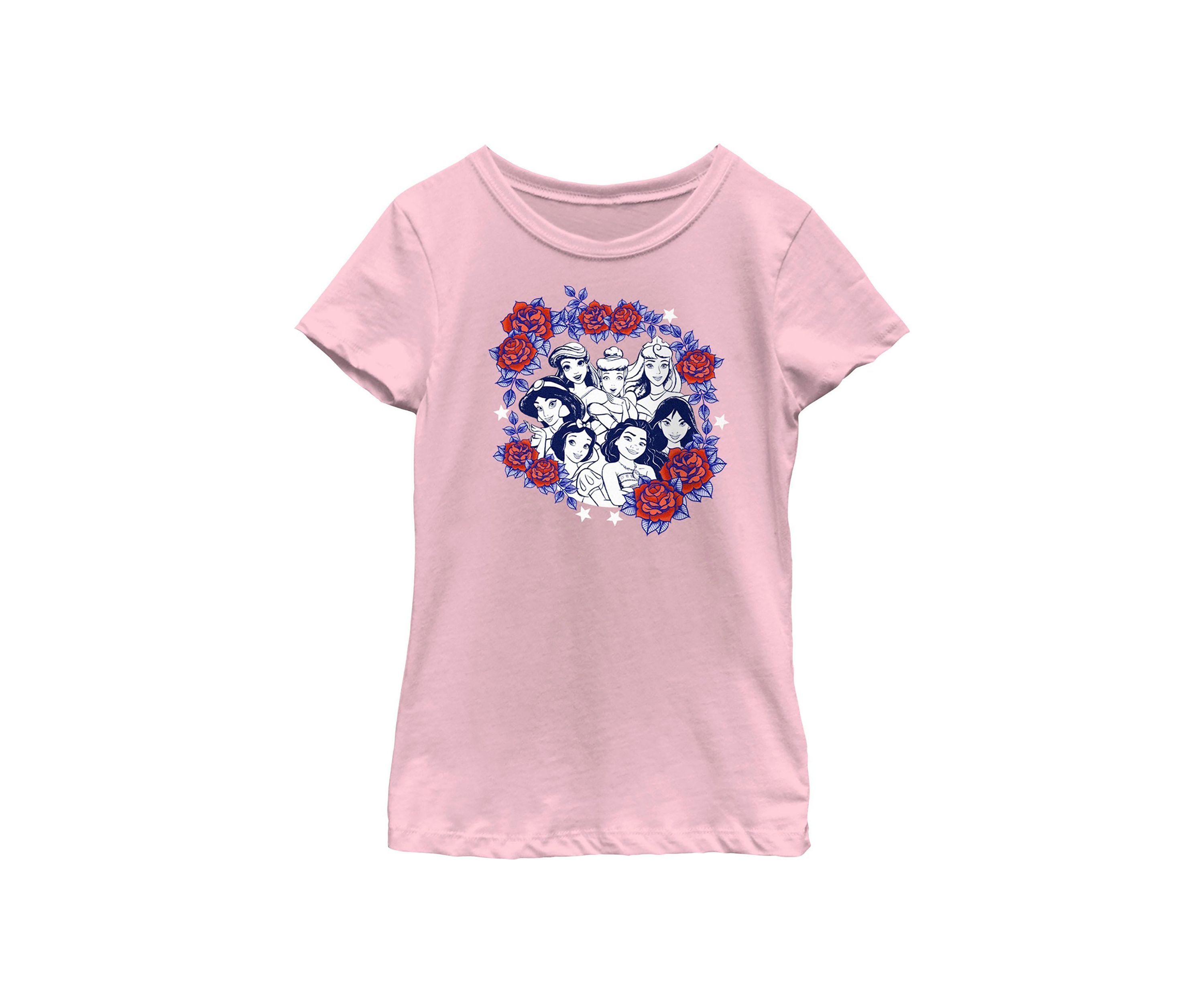 Rose Badge Graphic T-Shirt