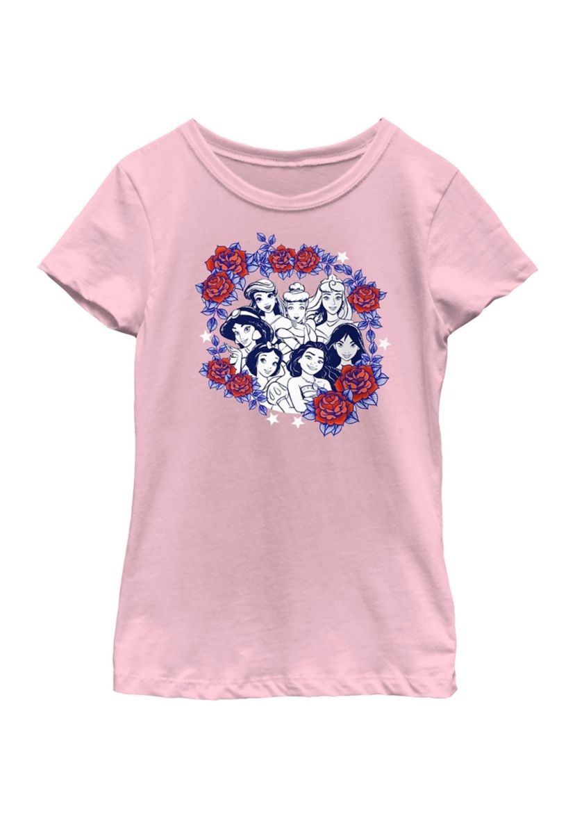 Rose Badge Graphic T-Shirt