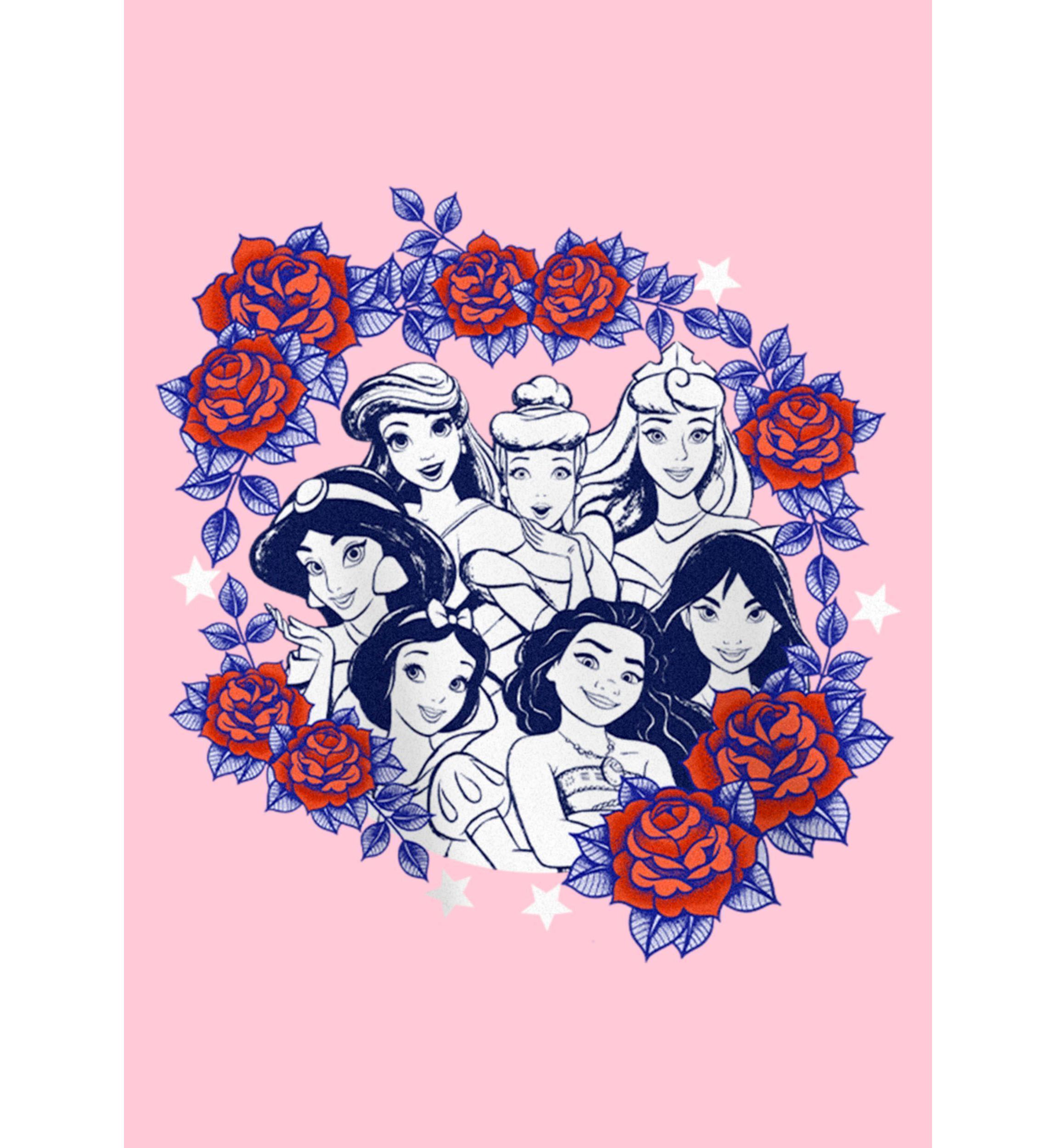 Rose Badge Graphic T-Shirt