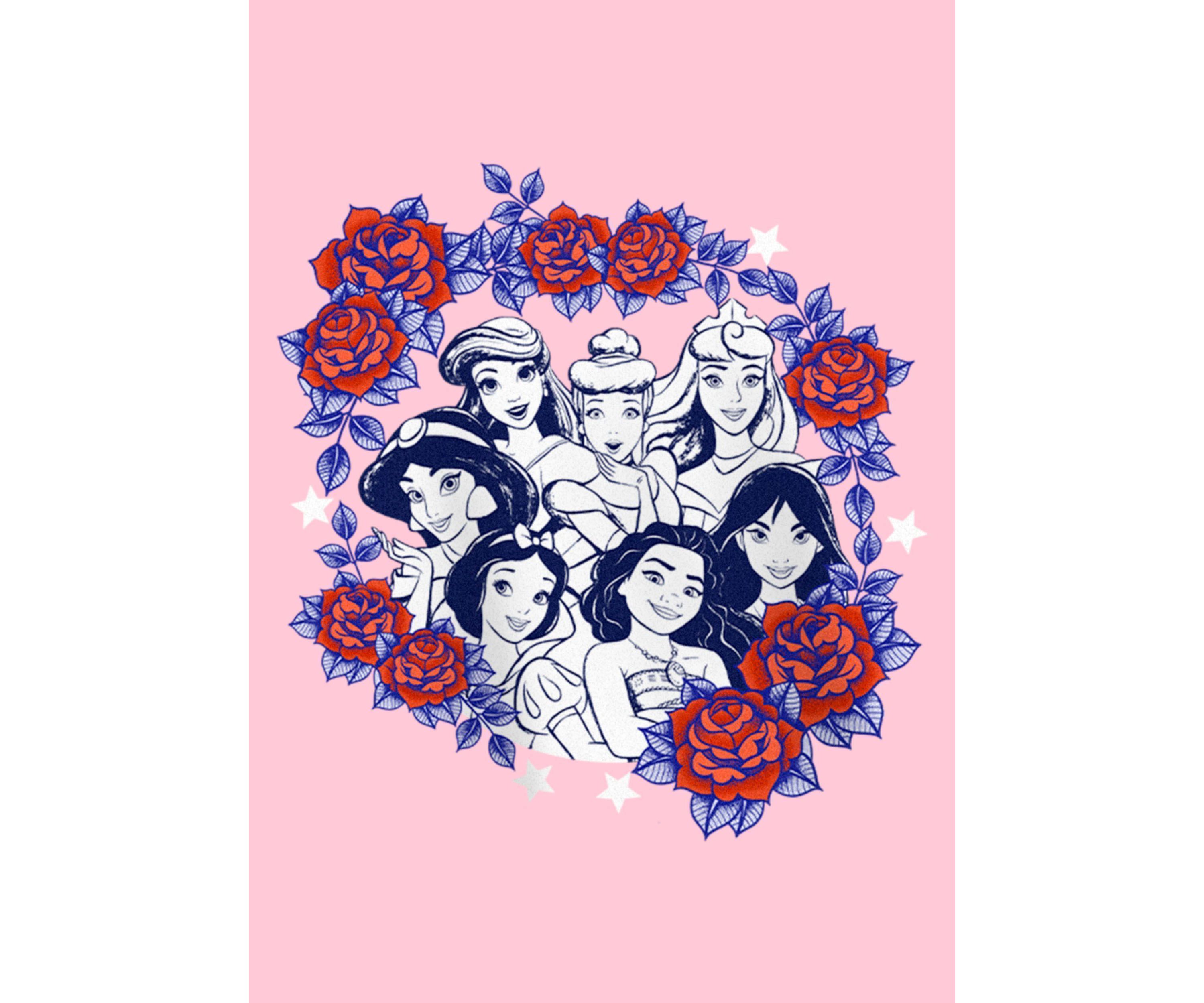 Rose Badge Graphic T-Shirt