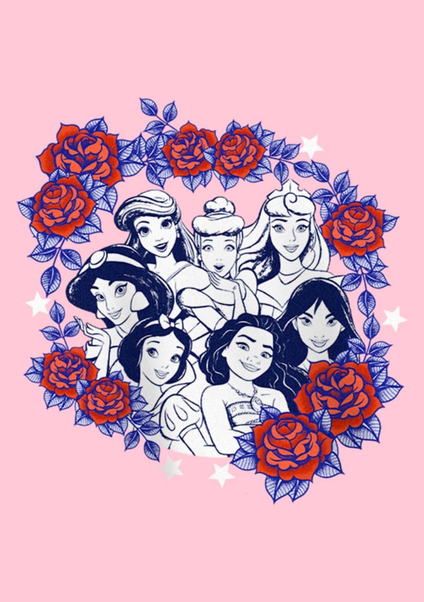 Rose Badge Graphic T-Shirt