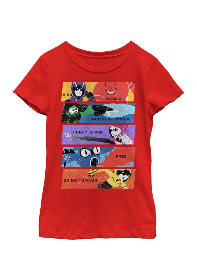 Girls 4-6x  Hiros Heroes Graphic T-Shirt