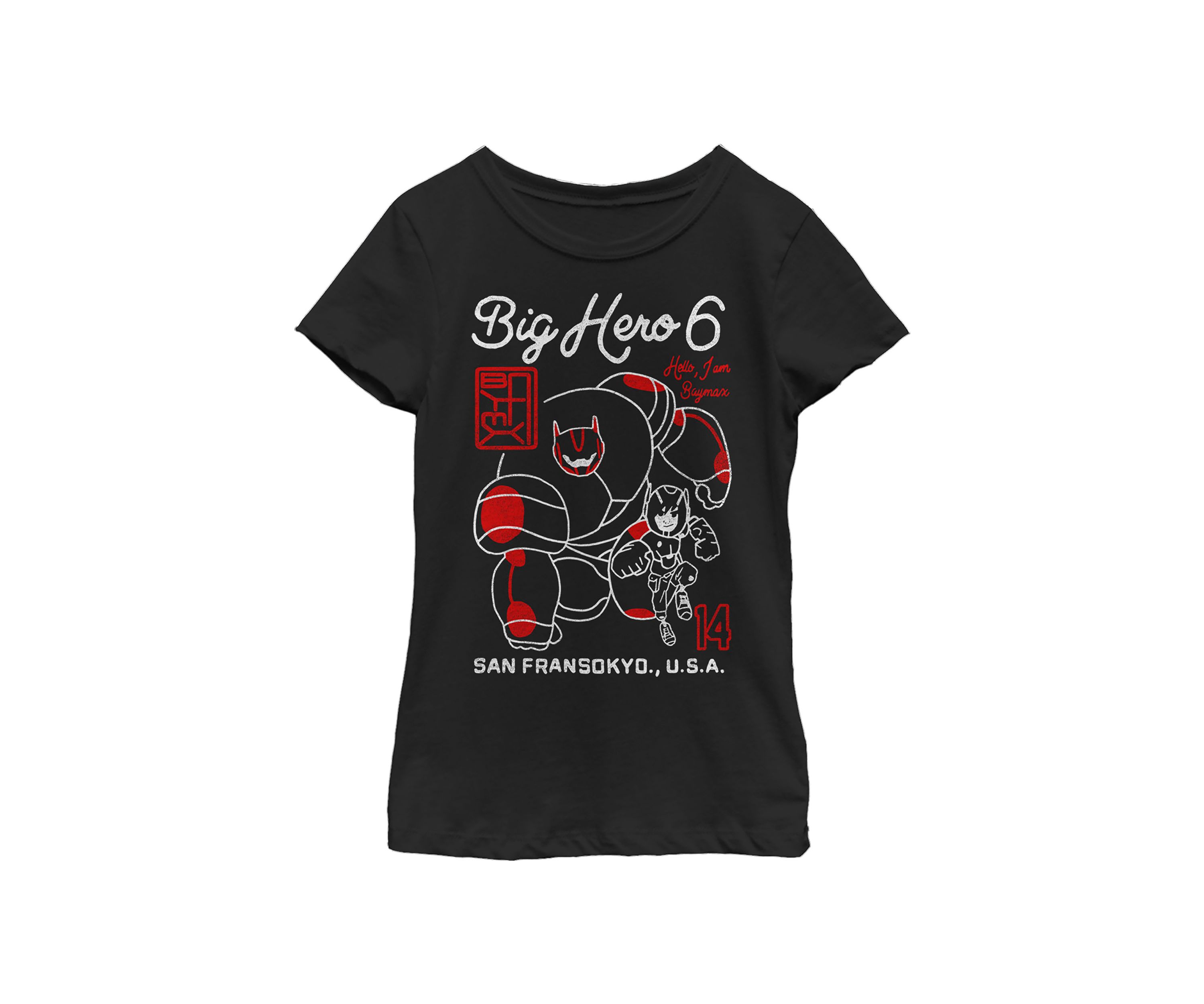 Girls 4-6x Post Graphic T-Shirt