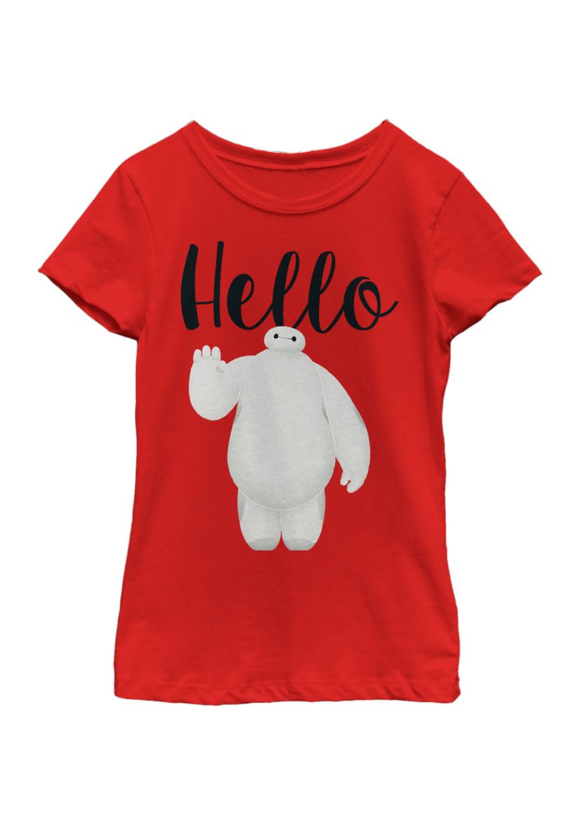 Girls 4-6x  Hello Graphic T-Shirt