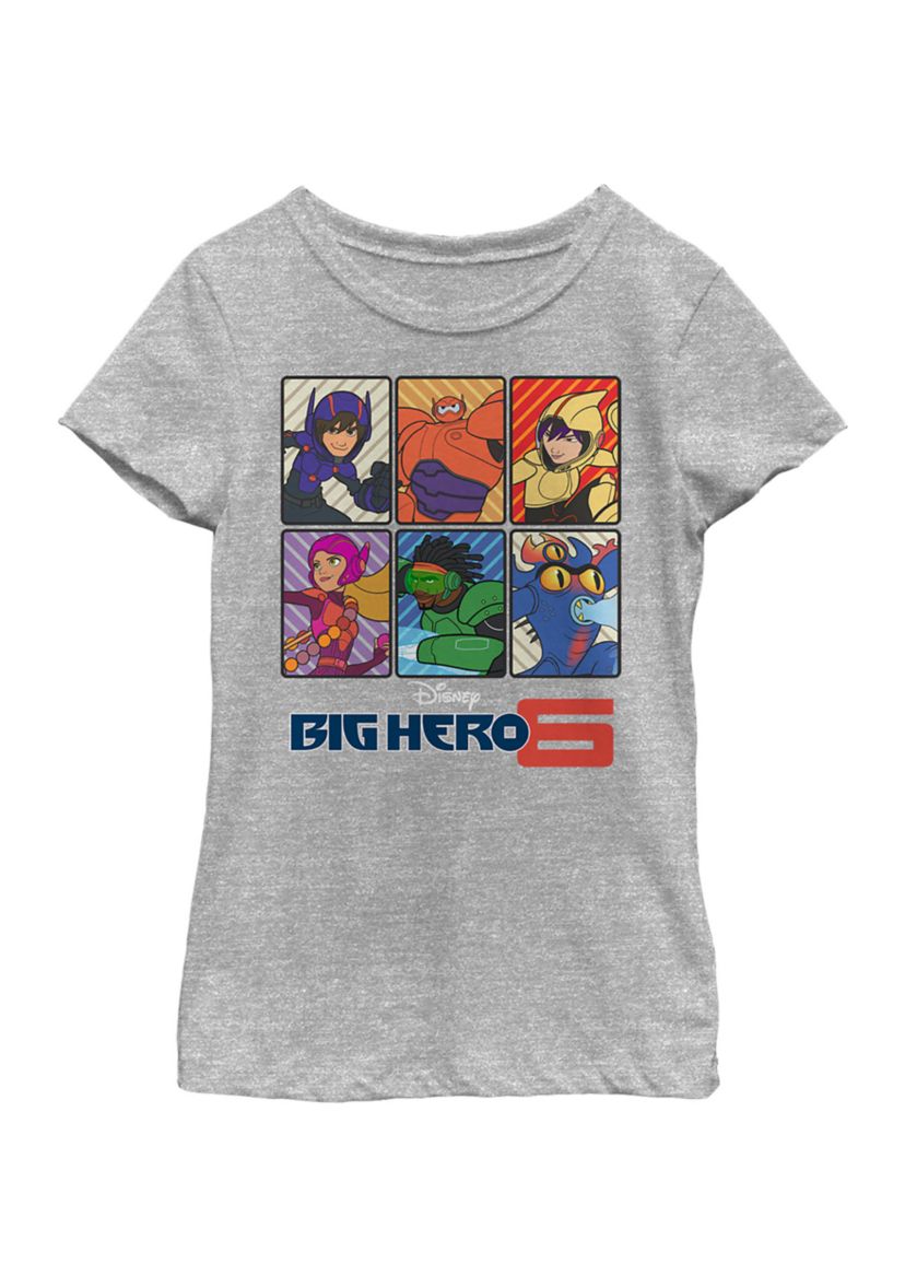 Girls 4-6x  Character Lineup Graphic T-Shirt