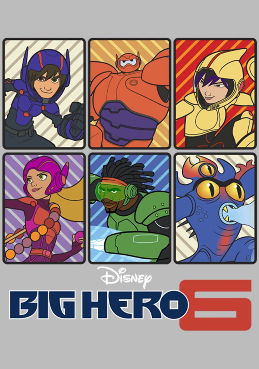 Girls 4-6x  Character Lineup Graphic T-Shirt