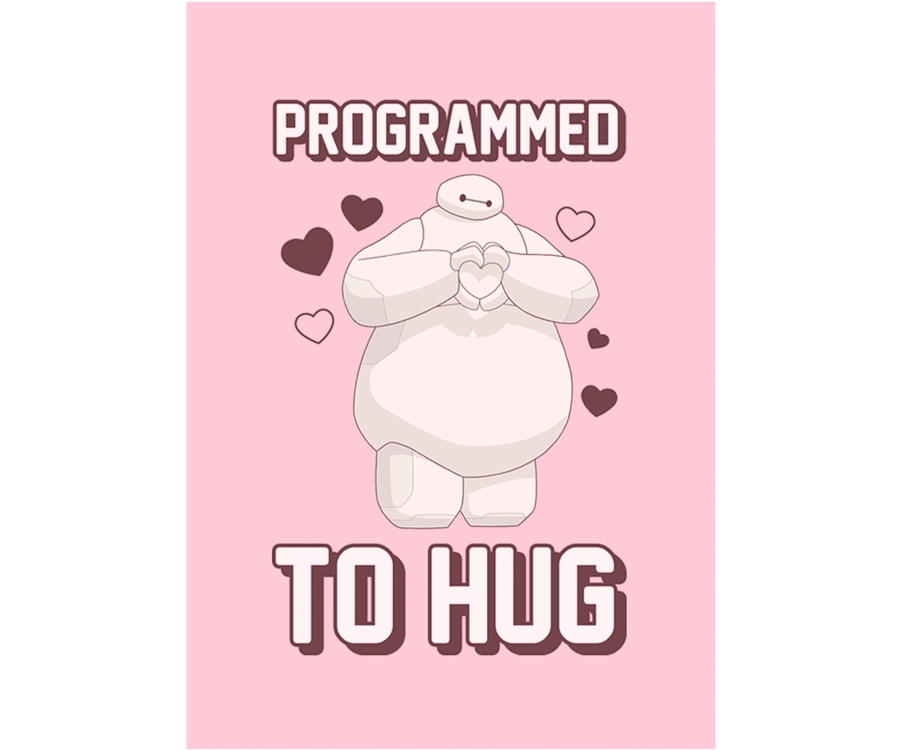 Girls 4-6x  Programmed To Hug Graphic T-Shirt