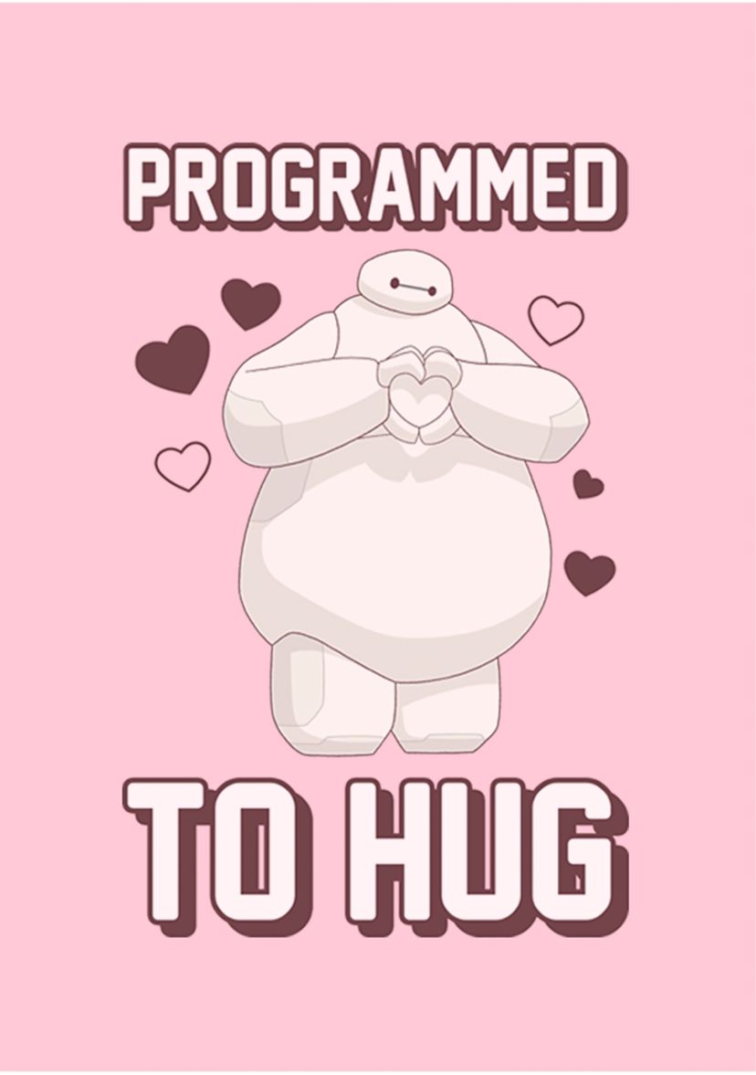 Girls 4-6x  Programmed To Hug Graphic T-Shirt
