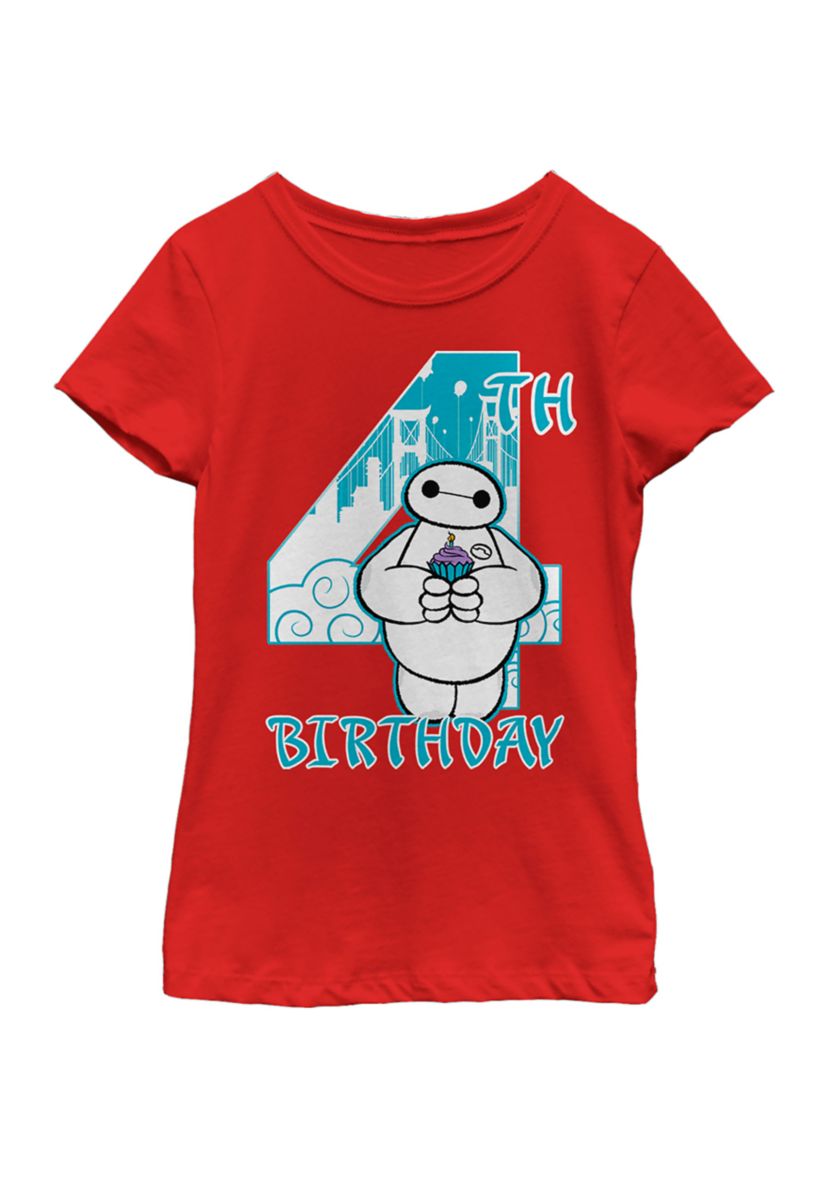 Girls 4-6x Baymax 4 Years Graphic T-Shirt