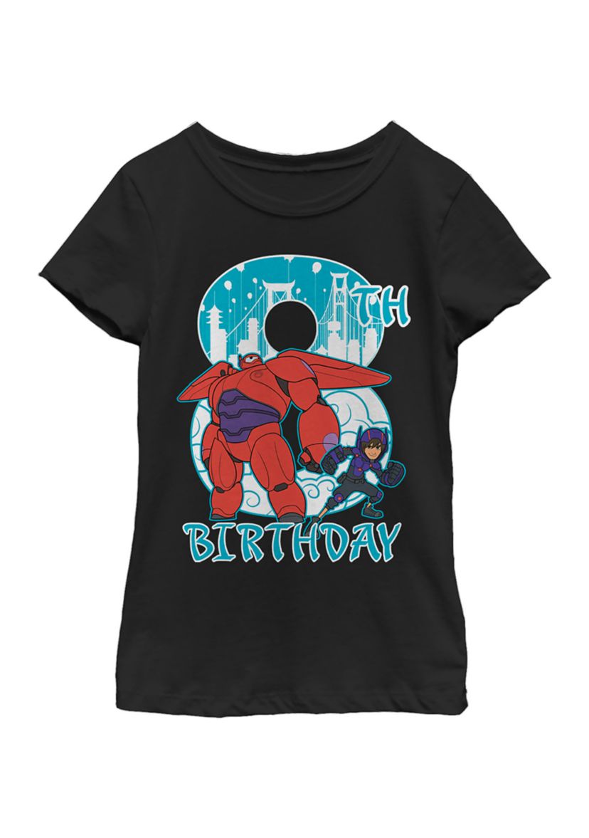 Girls 4-6x Baymax 8 Years Graphic T-Shirt