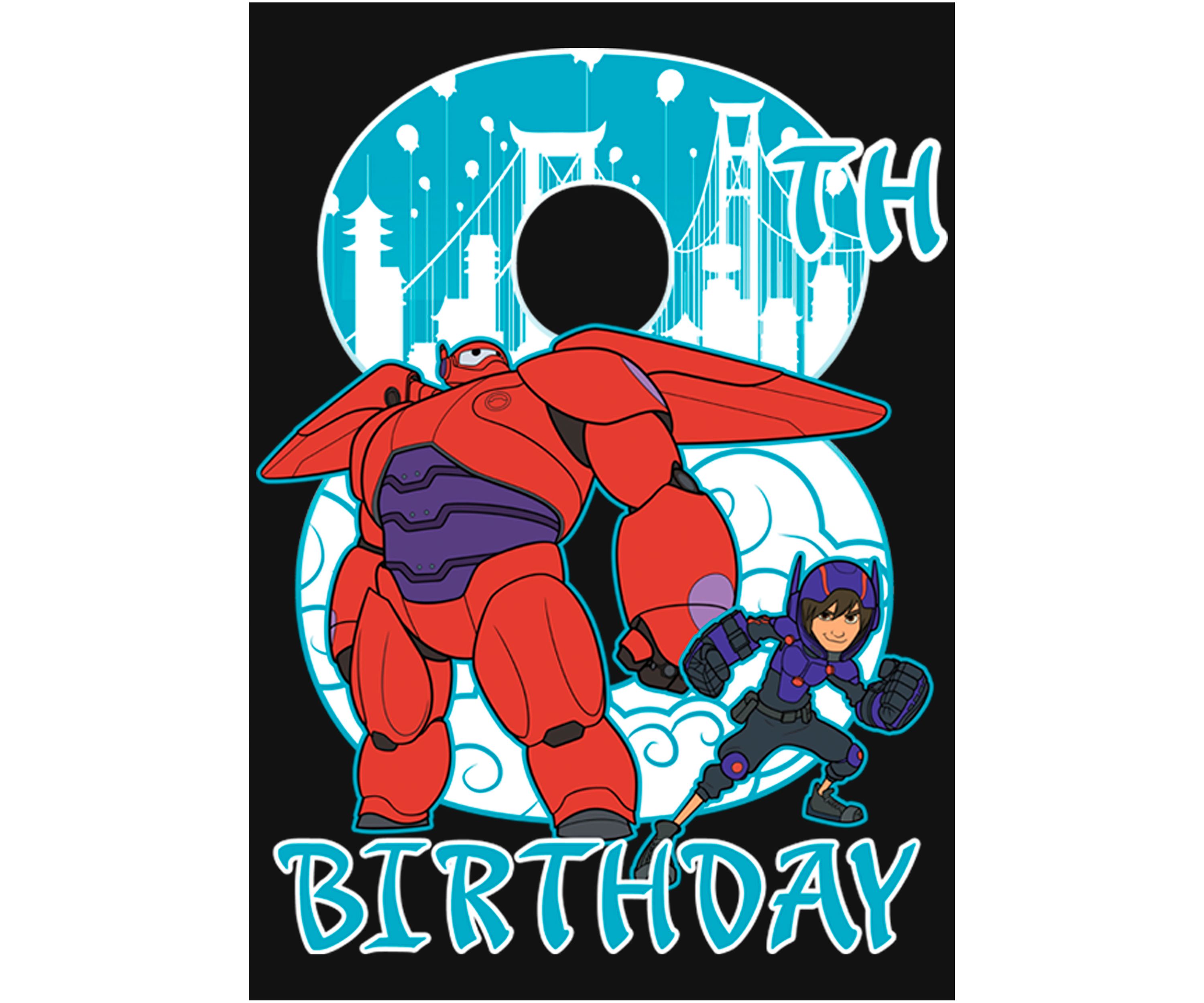Girls 4-6x Baymax 8 Years Graphic T-Shirt