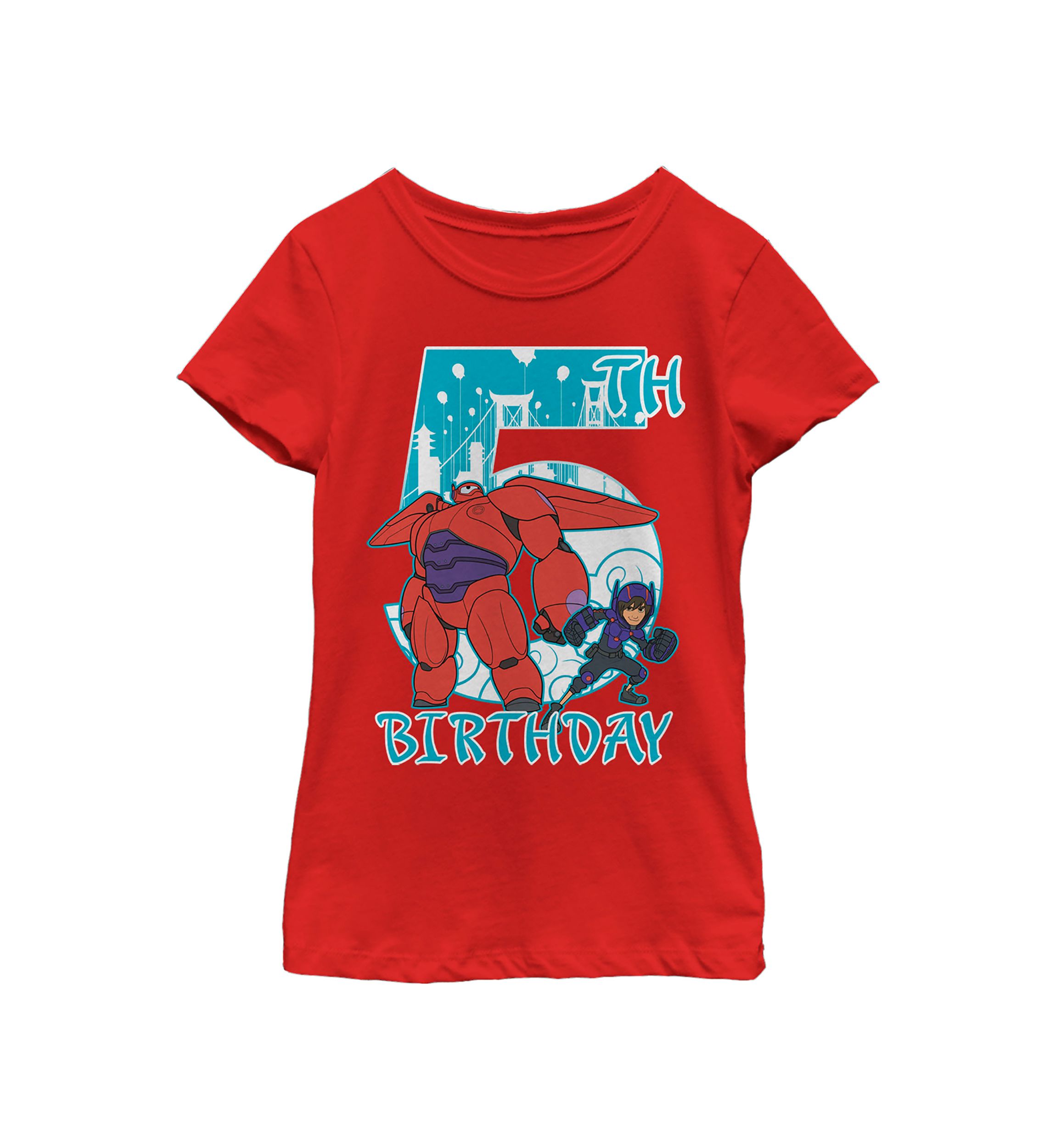 Girls 4-6x Baymax 5 Years Graphic T-Shirt