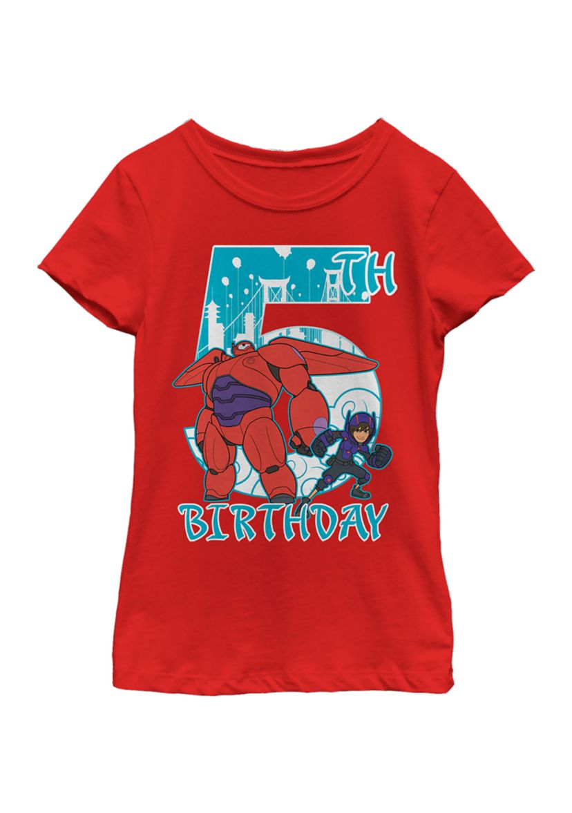 Girls 4-6x Baymax 5 Years Graphic T-Shirt