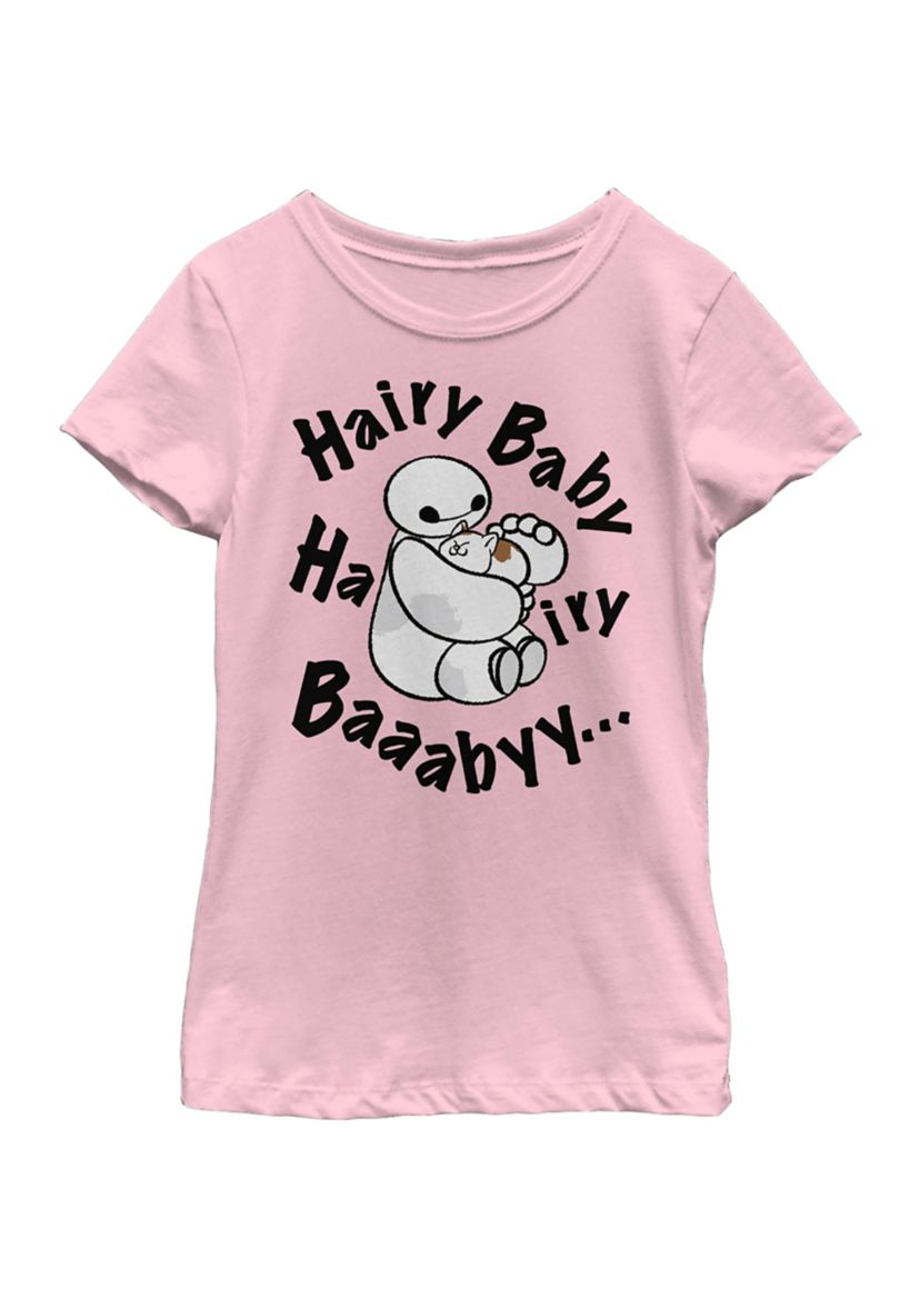 Girls 4-6x  Hairy Baby Graphic T-Shirt