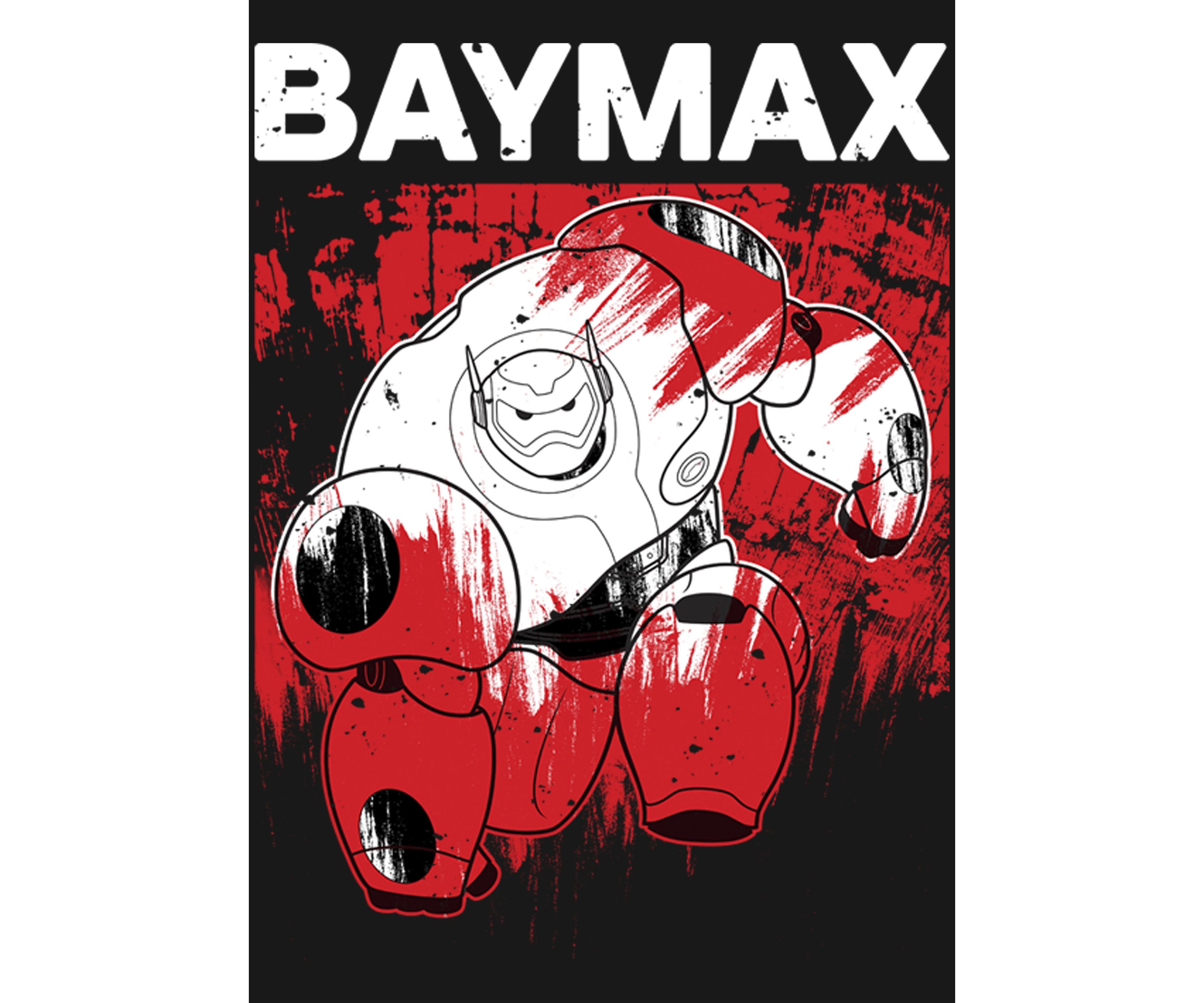 Girls 4-6x  Baymax Effect Graphic T-Shirt