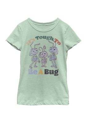Disney Girls 4-6x Big and Small Graphic T-Shirt, Mint, Large