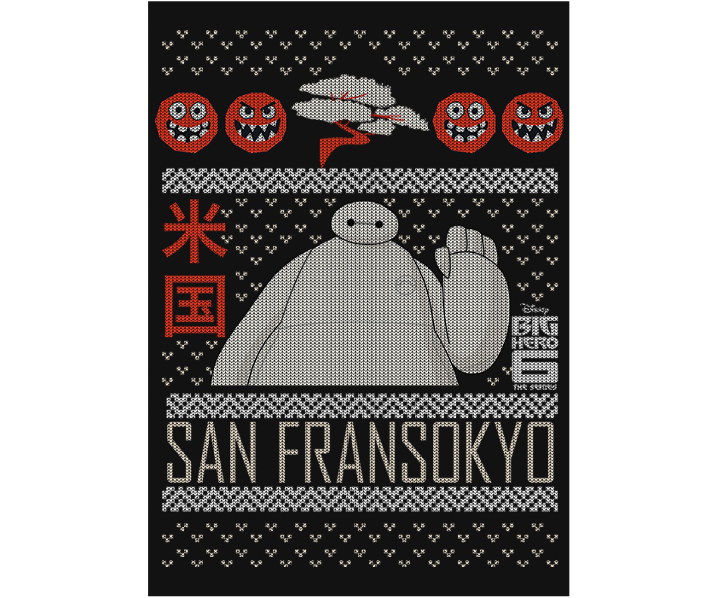 Girls 4-6x  Baymax Sweater Graphic Top