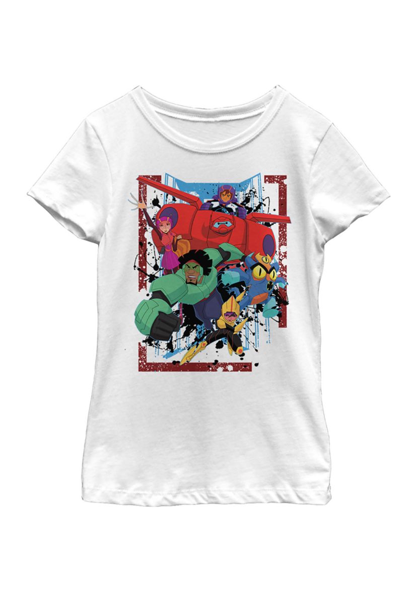 Girls 4-6x  Group Six Graphic Top