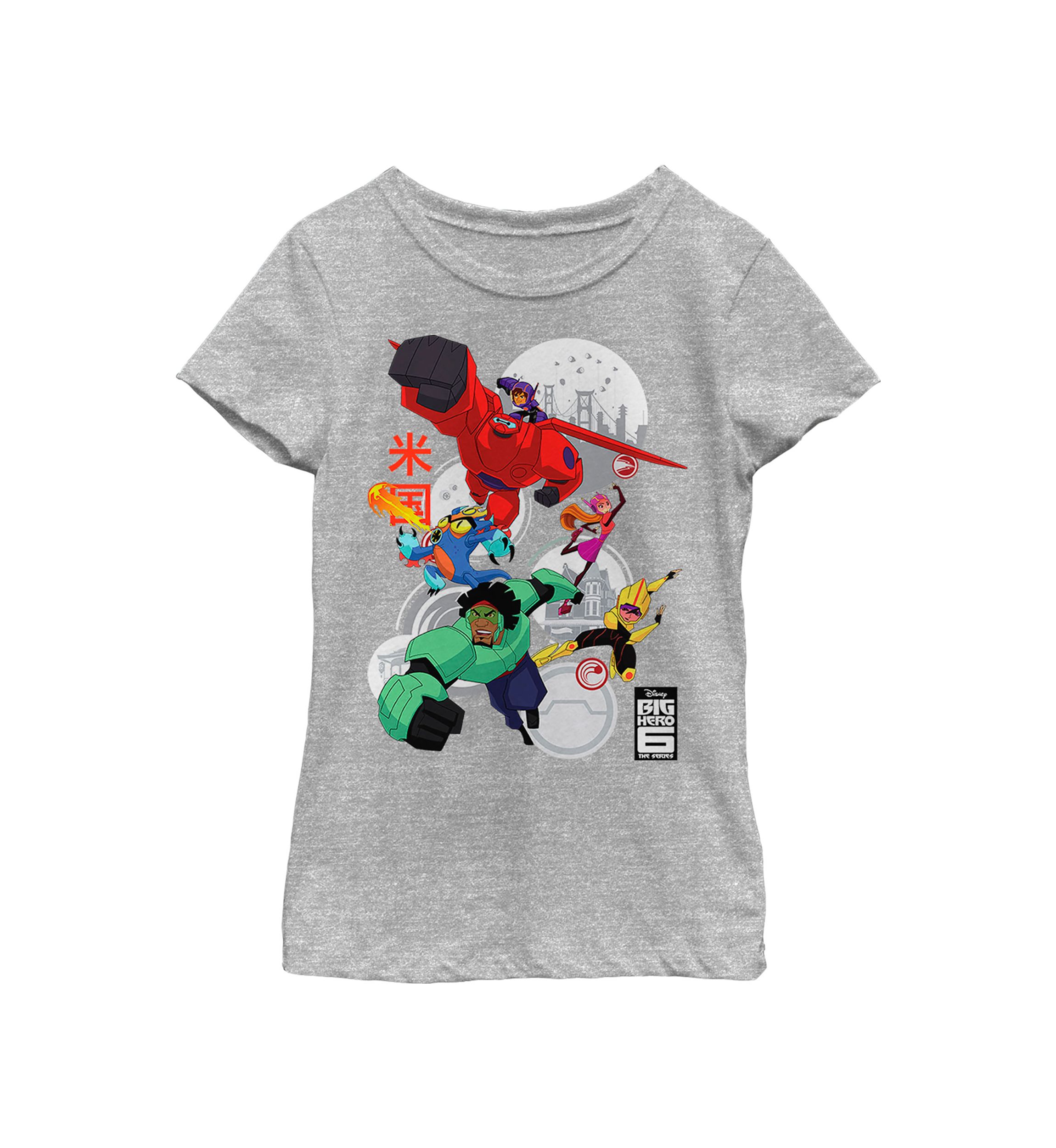 Girls 4-6x  Robo Team Graphic Top