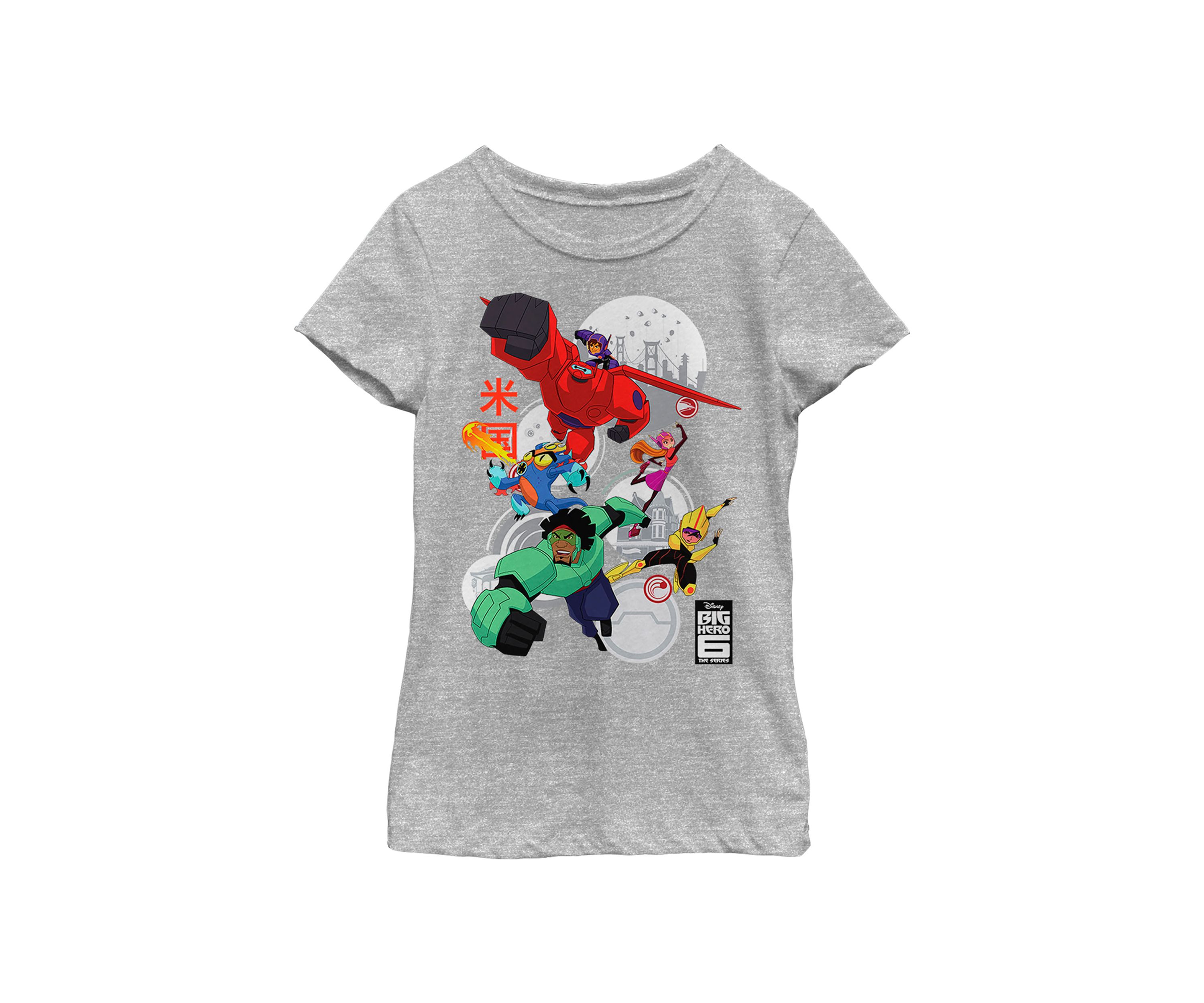 Girls 4-6x  Robo Team Graphic Top