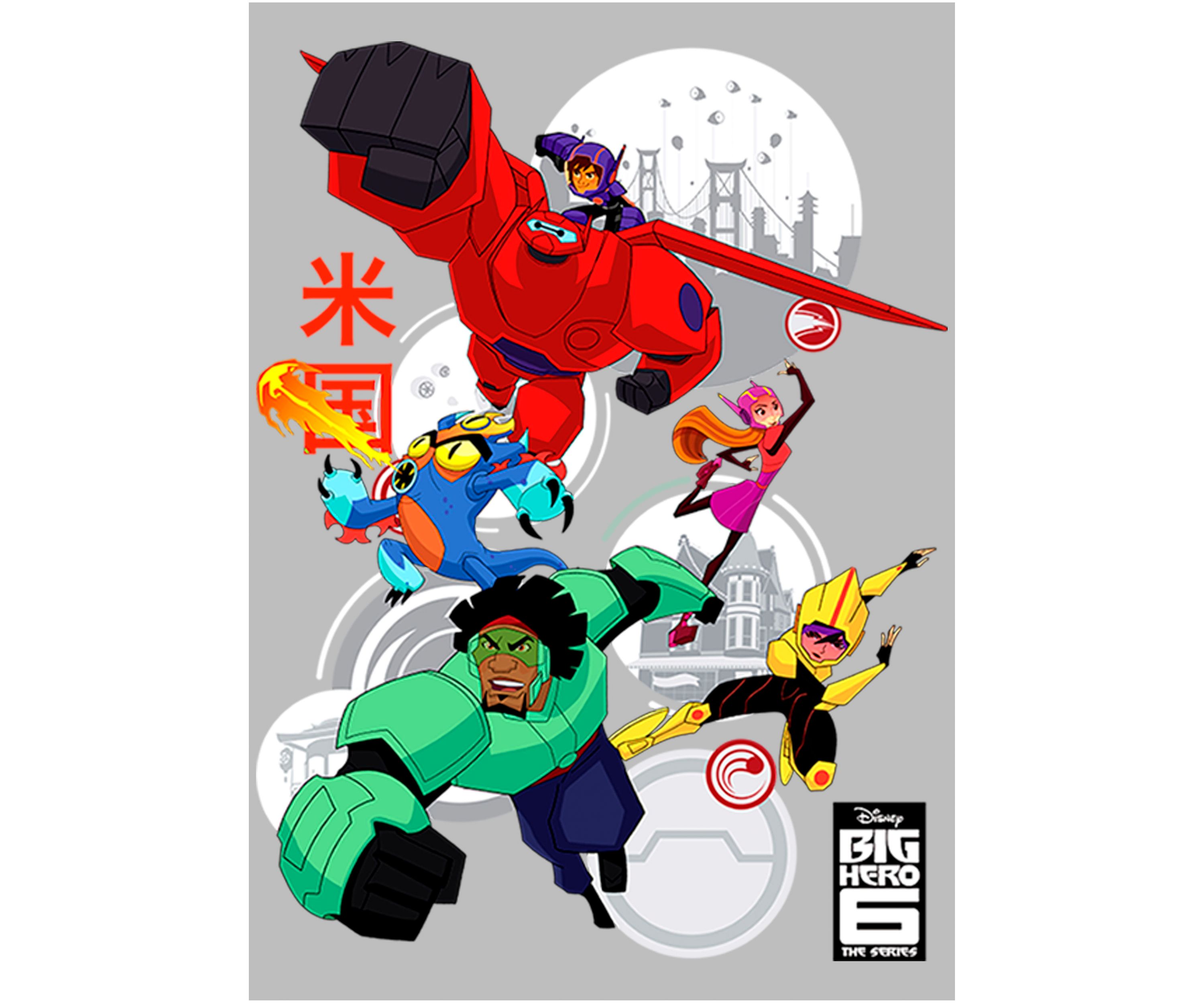 Girls 4-6x  Robo Team Graphic Top