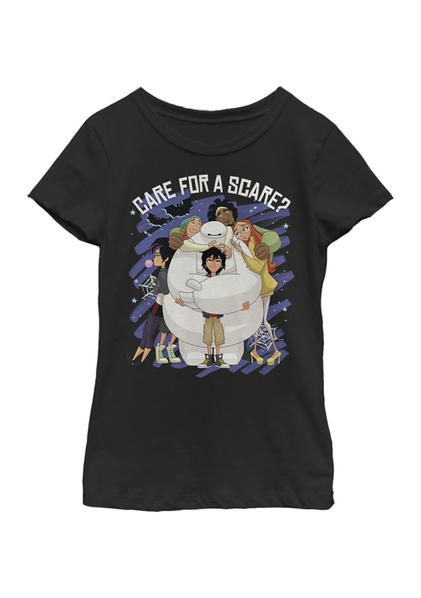 Girls 4-6x  Scare Baymax Graphic Top