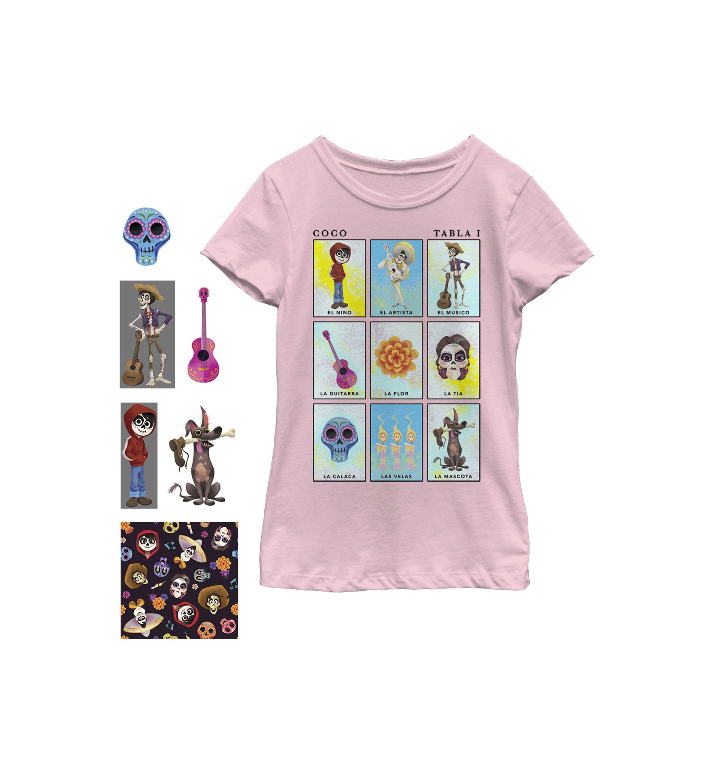 Girls 4-6x Coco Cards Graphic T-Shirt