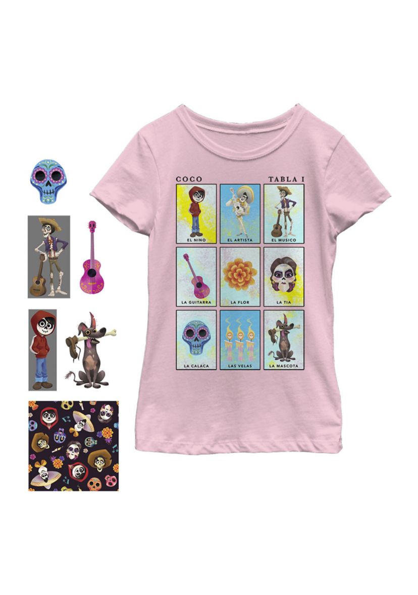 Girls 4-6x Coco Cards Graphic T-Shirt