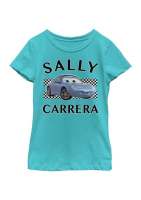 Disney Girls 4-6x Sally Carrera Graphic T-Shirt, Blue, Medium