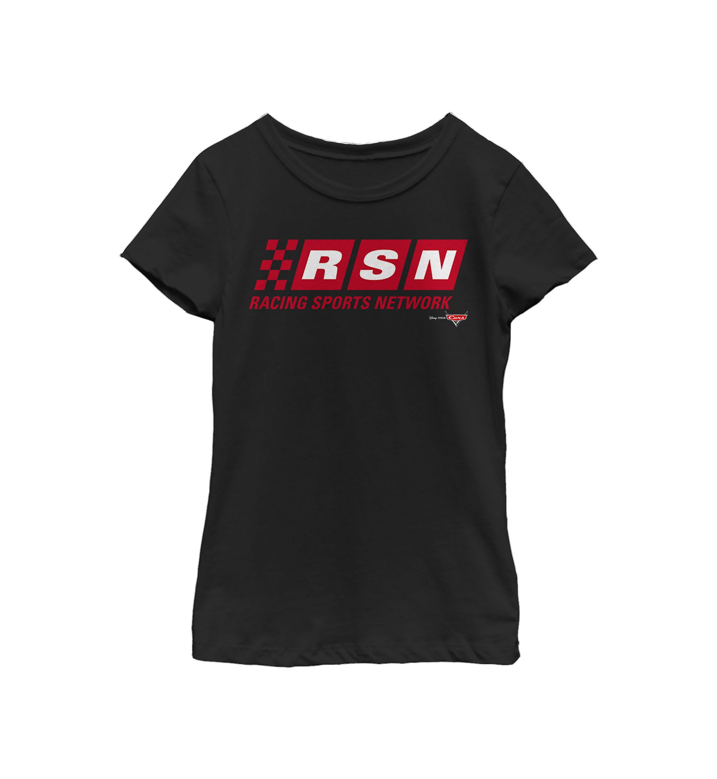 Girls 4-6x  Racing Sports Network Graphic Top