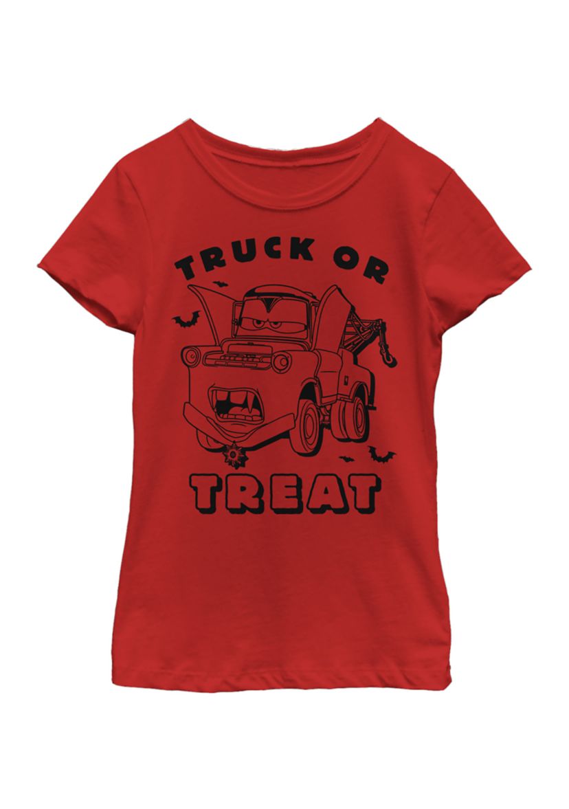 Girls 4-6x  Truck Or Treat Graphic Top