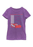 Girls 4-6x Birthday Racer Graphic T-Shirt