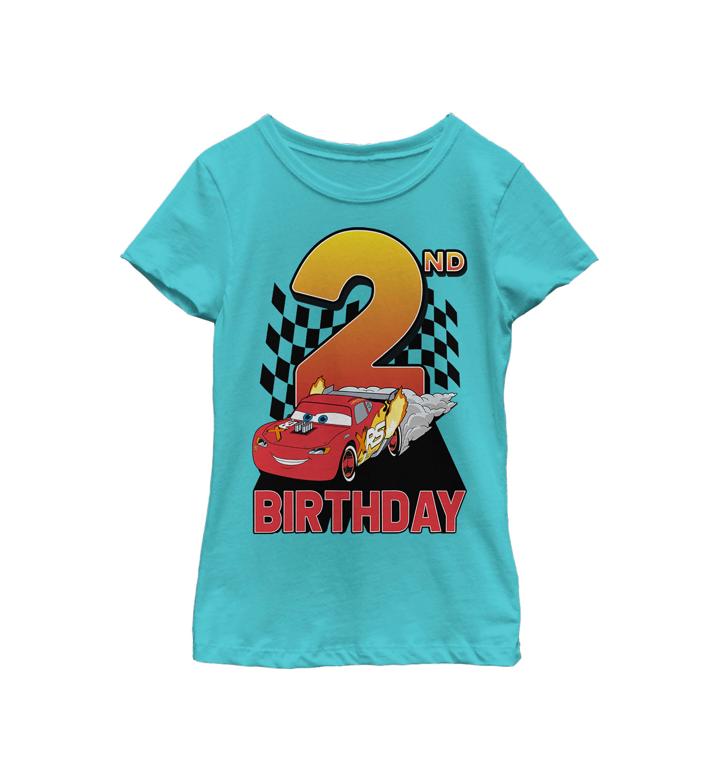Girls 4-6x Lightning Birthday 2 Graphic T-Shirt