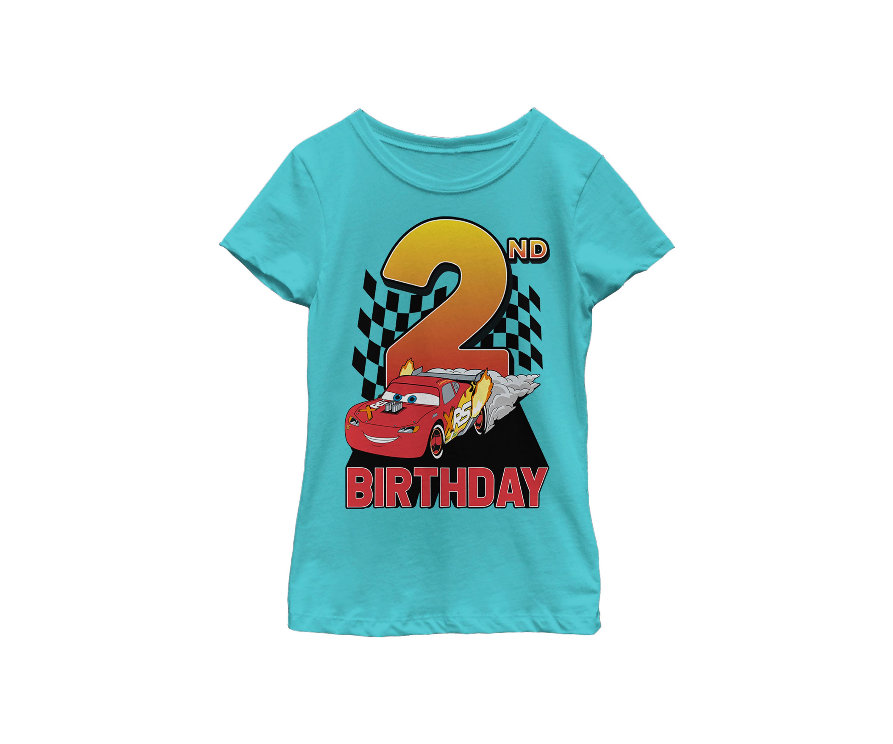 Girls 4-6x Lightning Birthday 2 Graphic T-Shirt