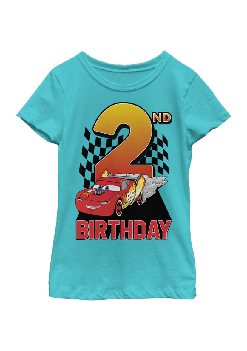 Girls 4-6x Lightning Birthday 2 Graphic T-Shirt
