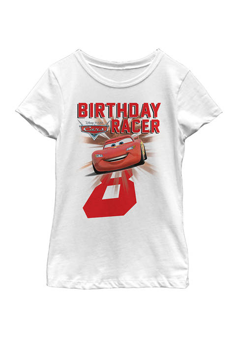 Disney® Girls 4-6x Birthday Graphic T-Shirt