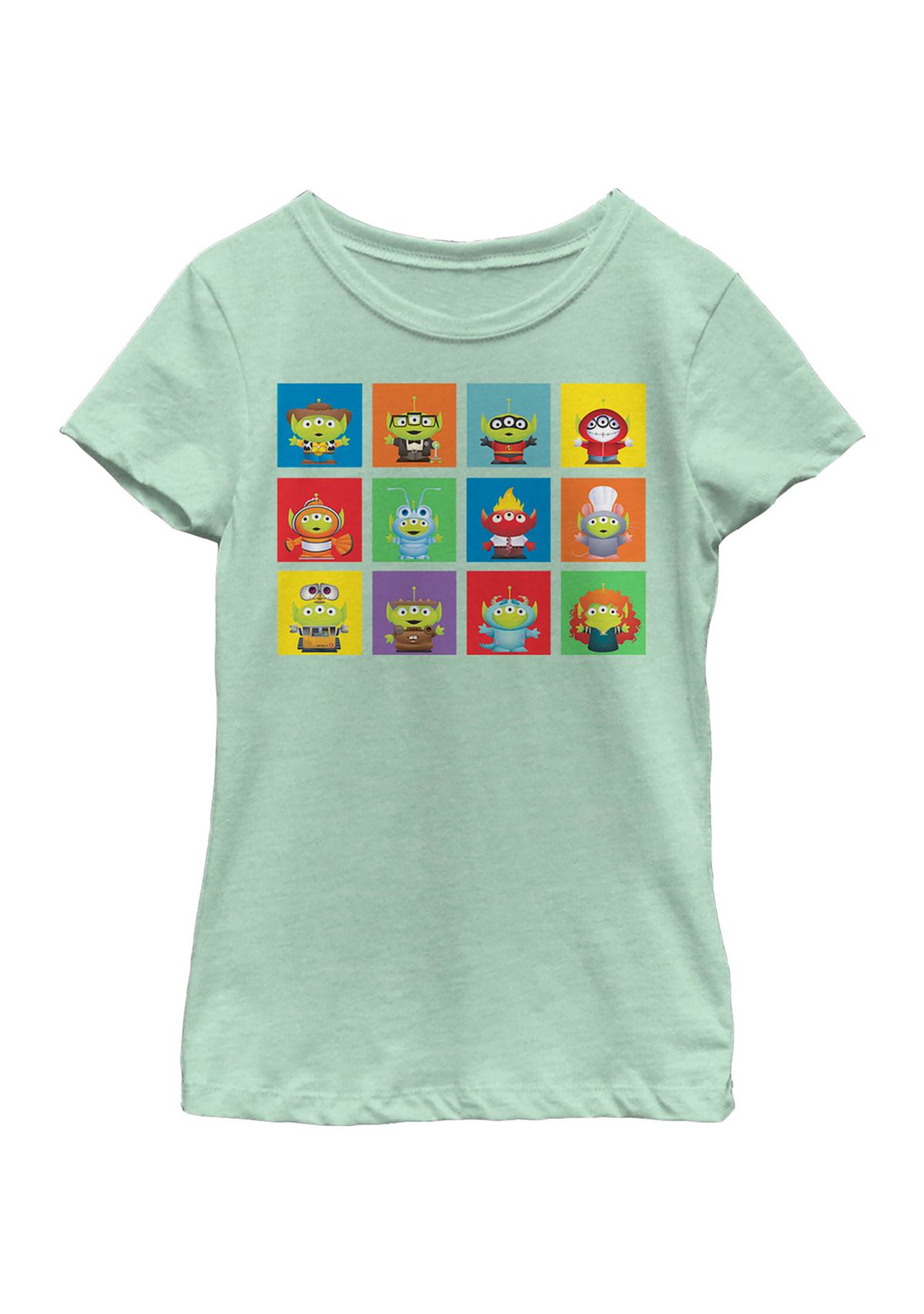 Girls 4-6x Alien Line Up Graphic T-Shirt