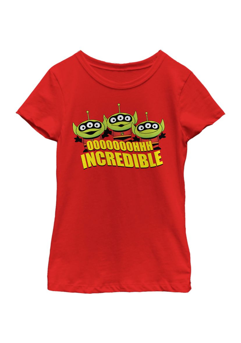 Girls 4-6x Alien Incredible Graphic T-Shirt