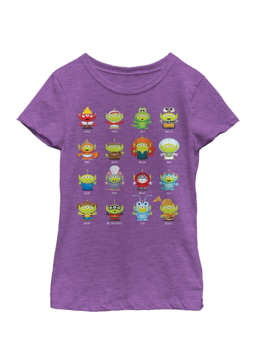 Girls 4-6x Alien Box Up Graphic T-Shirt