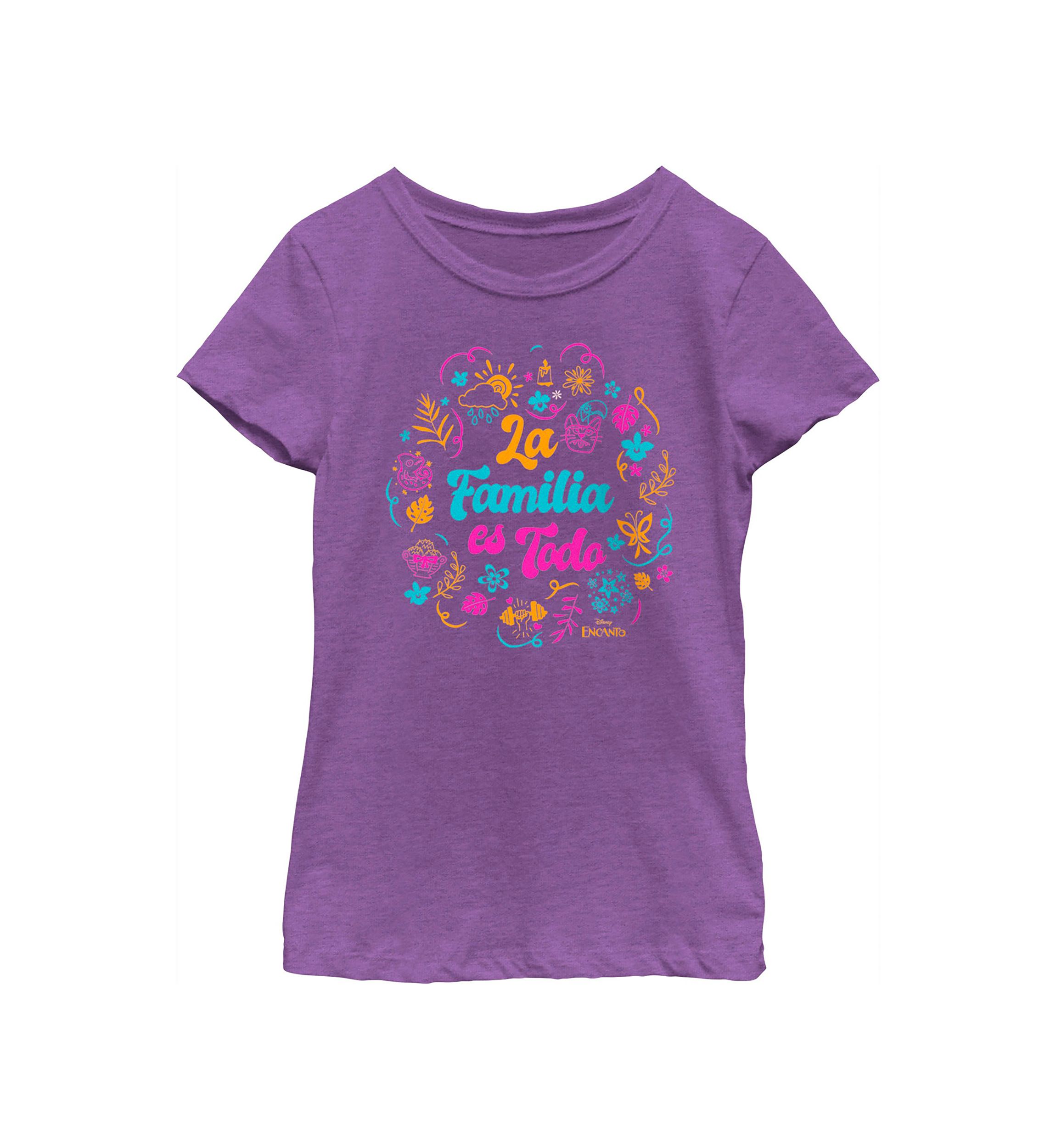 Girls 4-6x La Familia Es Todo Graphic T-Shirt