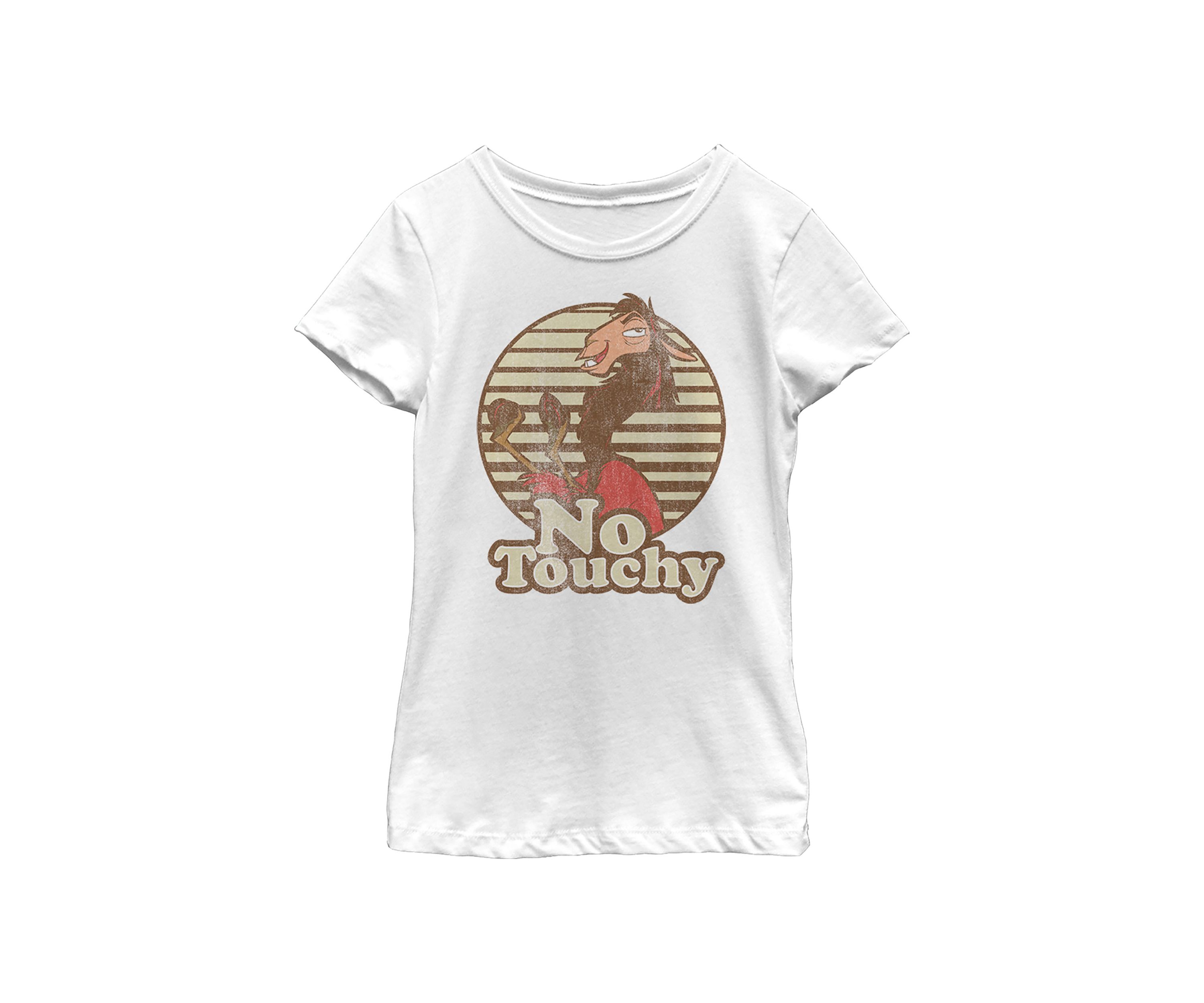 Girls 4-6x  No Touchy Graphic T-Shirt