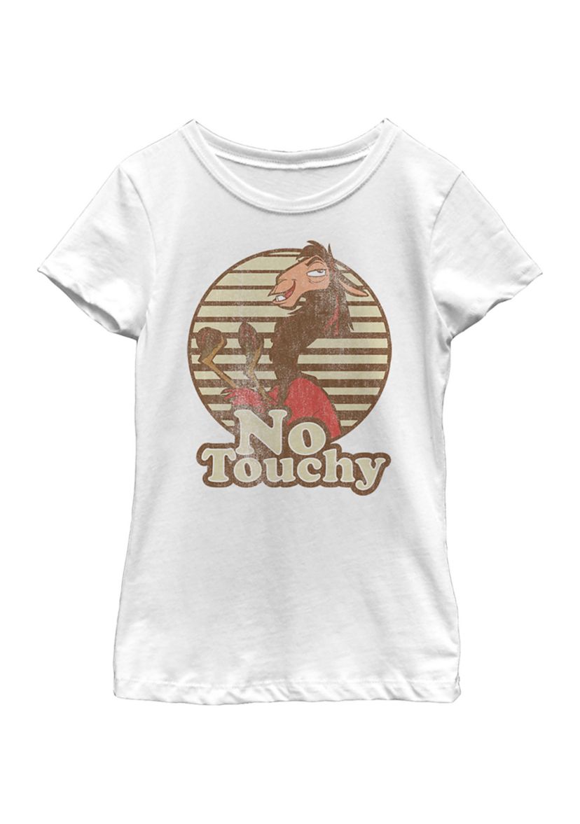Girls 4-6x  No Touchy Graphic T-Shirt
