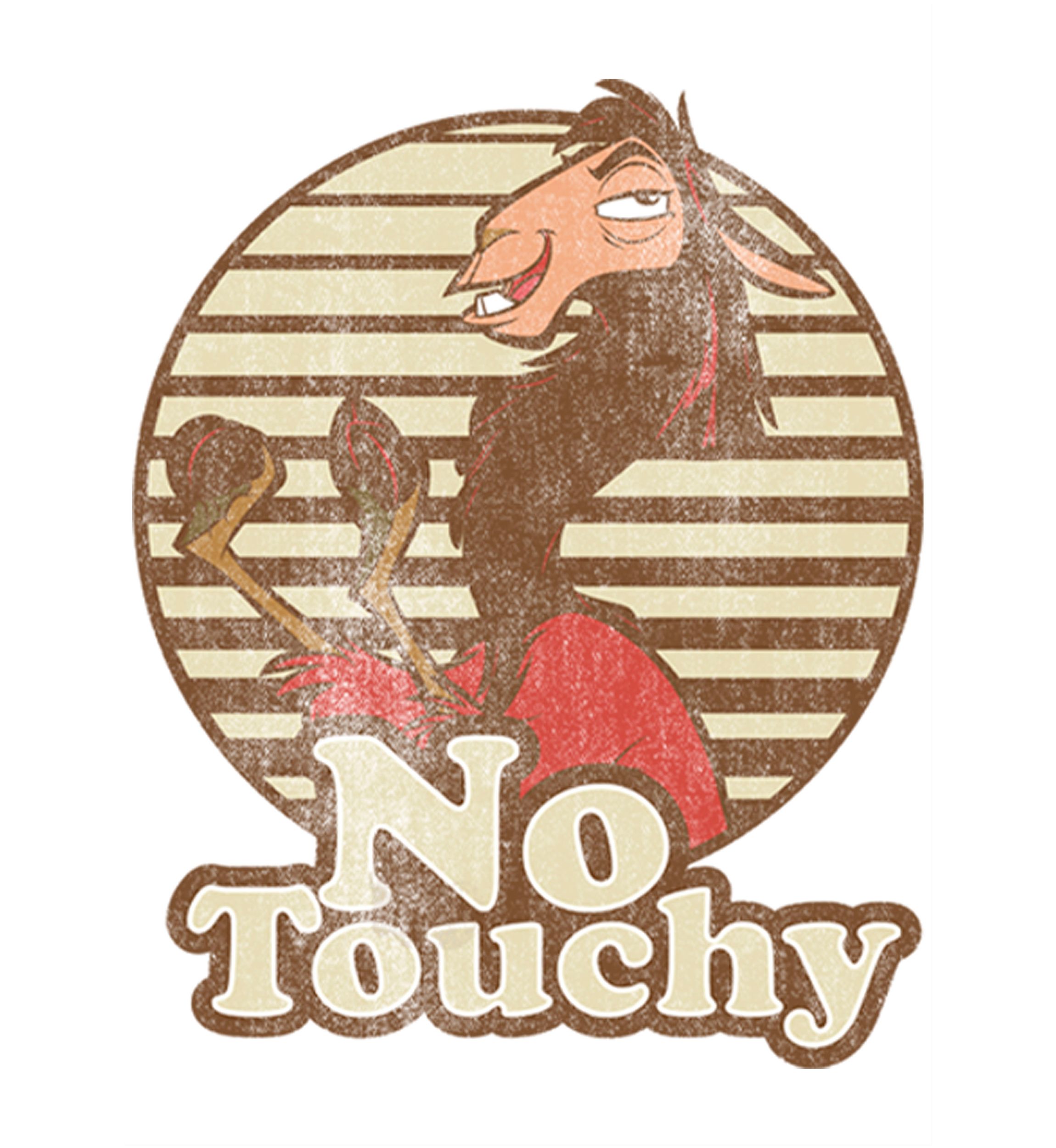 Girls 4-6x  No Touchy Graphic T-Shirt