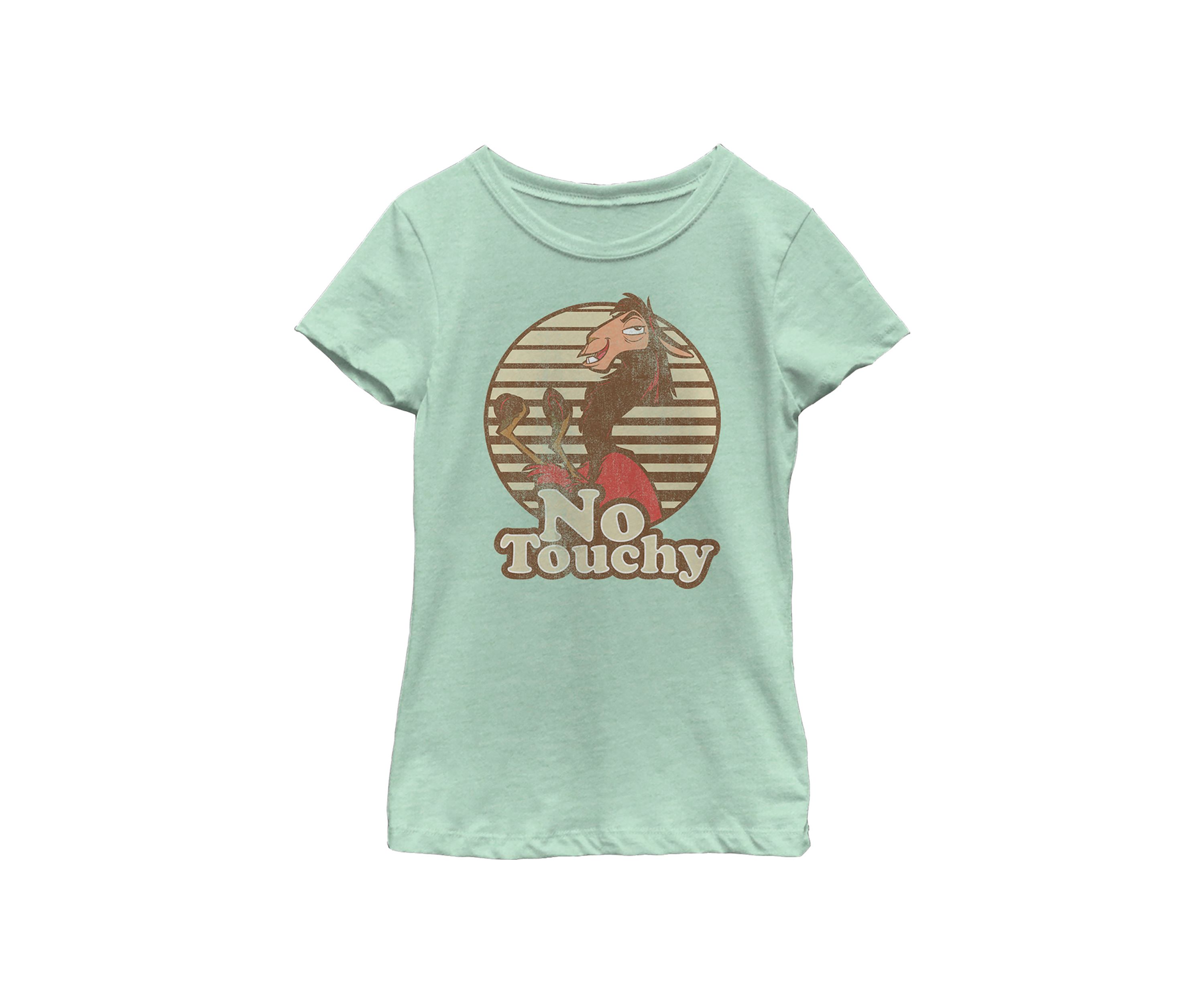 Girls 4-6x  No Touchy Graphic T-Shirt