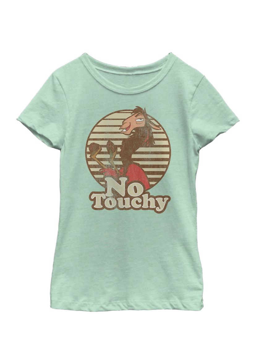 Girls 4-6x  No Touchy Graphic T-Shirt