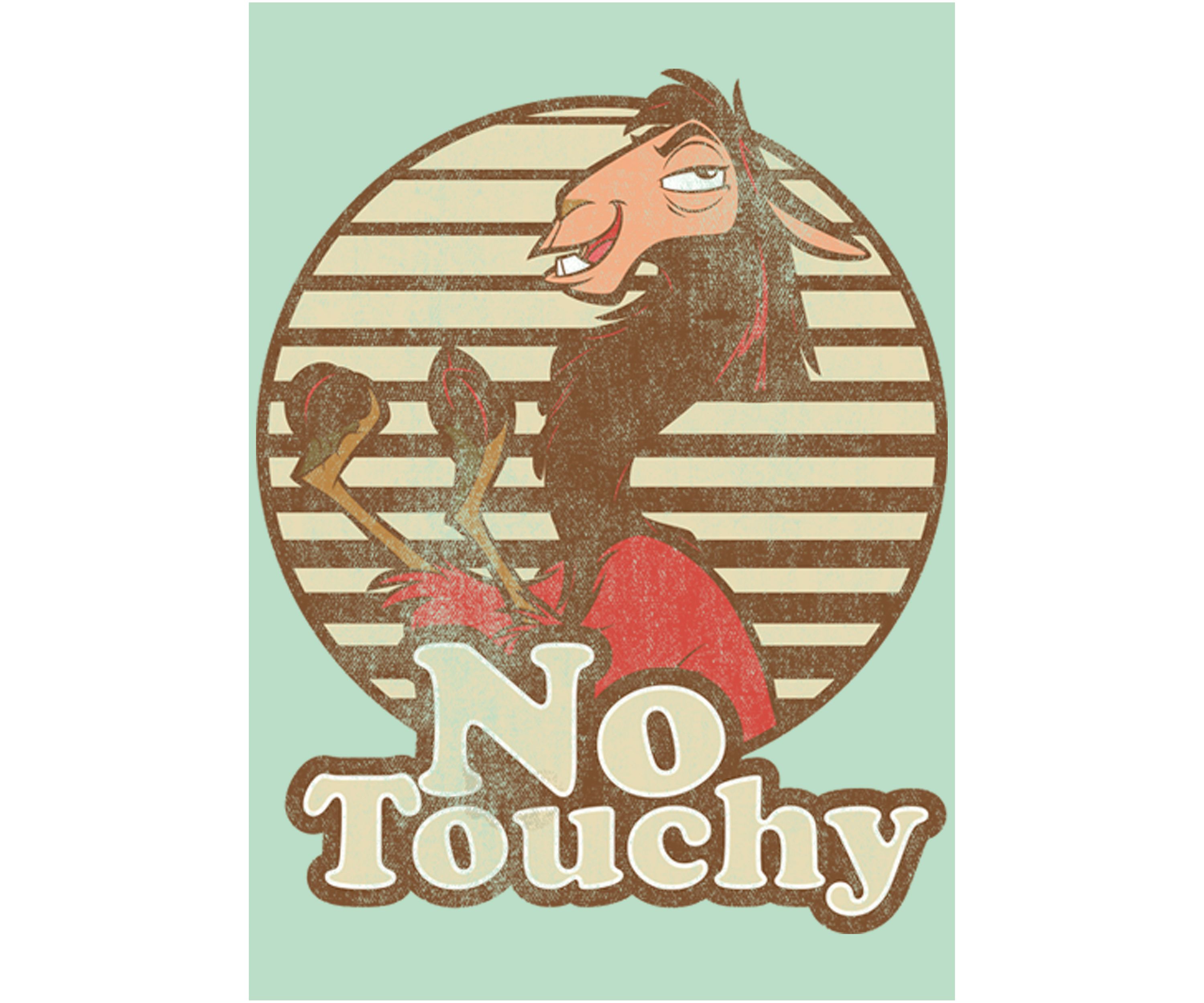 Girls 4-6x  No Touchy Graphic T-Shirt