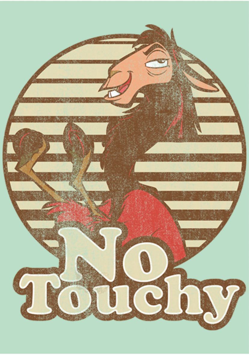 Girls 4-6x  No Touchy Graphic T-Shirt