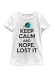  Girls 7-16 Keep Lost It Graphic T-Shirt 