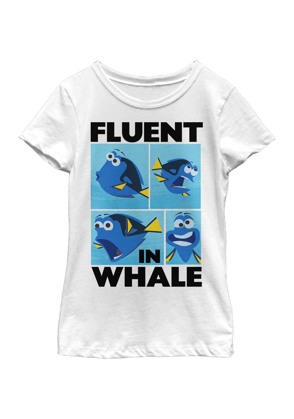  Girls 7-16 Whale Talk Graphic T-Shirt 
